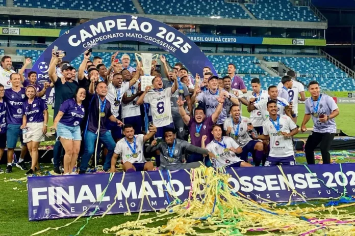 Primavera é campeão do Mato-grossense. (Foto: Luana Ignacio)