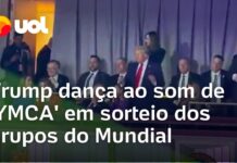 Veja Vídeo – Trump dança ao som de ‘YMCA’ em sorteio dos grupos da Copa do Mundo; veja