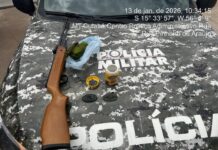 Homem é preso por matar arara com espingarda em Cuiabá