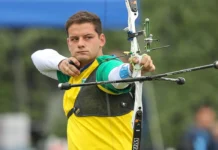 Marcus D’Almeida é bronze em etapa do mundial de tiro com arco indoor