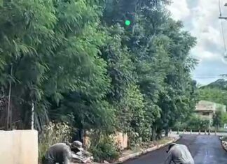 Prefeitura intensifica recuperação asfáltica durante o Carnaval em Cuiabá