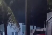 Vídeo: Carro desgovernado invade residência e assusta moradores em Nova Mutum