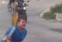 Vídeo: Suspeito de assaltos é capturado e agredido por populares no Recife