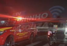 Vídeo: Homem é atropelado durante chuva em Várzea Grande