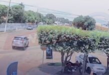 Vídeo: Acidente entre carros é registrado por câmera em Rondonópolis