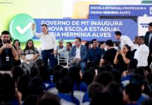 Governo entrega nova Escola Estadual no CPA 4 em Cuiabá com investimento de R$ 11,6 milhões