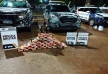 PM apreende 50 tabletes de maconha e prende suspeito de tráfico em Cáceres