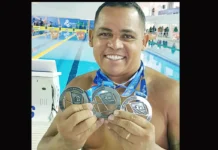 Ex-nadador paralímpico Adriano Lima morre aos 52 anos em Natal