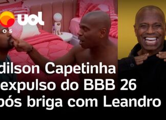 Veja Vídeo – BBB26: Edilson Capetinha é expulso após discussão acalorada com Leandro Boneco; veja