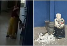 Veja Vídeo – Turista argentina de 71 anos é presa por vandalizar estátua de Padre Cícero no Ceará