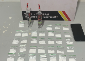 Suspeito é preso com drogas e lança-perfume na rodoviária de Tangará da Serra