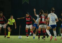 Flamengo e Cruzeiro empatam na abertura da 4ª rodada do BR Feminino