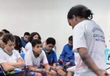 Vídeo: Sargento do 9º Batalhão ministra palestra contra o bullying em escola estadual