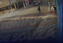 Vídeo: Idoso é atacado com pedrada enquanto aguardava ônibus em SP