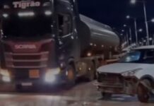 Vídeo: Colisão entre carro e moto mobiliza socorro em Confresa