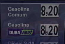 Vídeo: Preço da gasolina chega a R$ 8,20 em cidade de Roraima