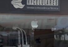 Vídeo: Loja de eletrônicos é alvo de furto após arrombamento em Cuiabá