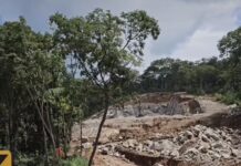 Vídeo: Avanço na construção da área de escape na Serra de São Vicente