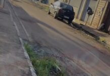 Vídeo: Moradora de Várzea Grande denuncia esgoto a céu aberto em bairro