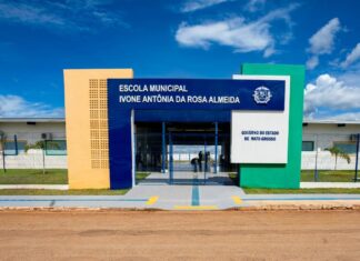 Nova escola municipal é inaugurada em São José do Rio Claro com investimento de R$ 6,7 milhões