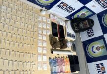 PM prende dois suspeitos e apreende adolescente por tráfico de drogas em Cuiabá