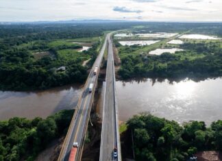 Nova ponte sobre o Rio Cuiabá é inaugurada e promete melhorar trânsito na BR-163