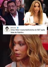 Veja Vídeo – Érika Hilton revela telefonema do SBT após fala polêmica de Ratinho; veja