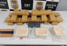 Dupla é presa transportando 18 quilos de maconha e 3 quilos de cocaína em Matupá