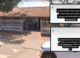 Menor ameaça fazer massacre em escola de Rondonópolis e acaba detida pela PM