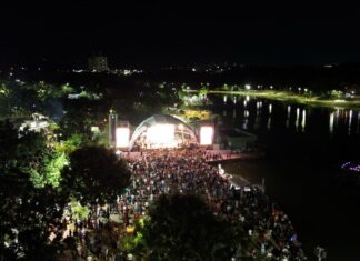 Lambadão encerra festa de 307 anos de Cuiabá no Parque das Águas