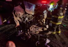 Resgate em acidente fatal mobiliza bombeiros na BR-364