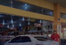 Vídeo: Motorista invade loja em Lucas do Rio Verde ao desviar de ciclista