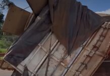 Vídeo: Casal morre após carreta invadir contramão na BR-163 em Sinop