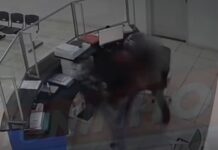 Vídeo: Entregador agride funcionário de UPA com capacete em Taquaritinga (SP)