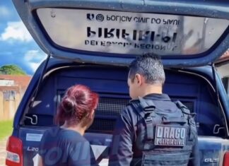 Vídeo: Registro de prisão da Draco no Piauí viraliza