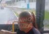 Vídeo: Passageira é homenageada por colegas dentro de ônibus em Cuiabá