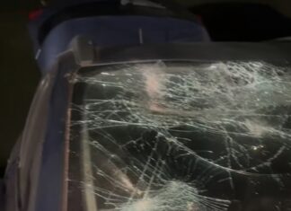 Vídeo: Carro destruído é encontrado em canal de esgoto após briga por ciúmes em Várzea Grande