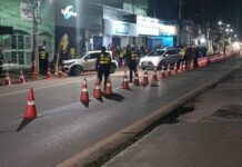 Madrugada de operação em Cuiabá termina com oito pessoas presas