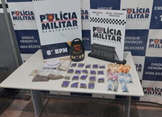 Operação em Cáceres resulta na prisão de suspeito e apreensão de entorpecentes