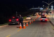 Operação Lei Seca em Campo Verde prende cinco motoristas por embriaguez e captura dois procurados pela Justiça