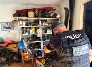 Operação da Polícia Civil mira rede de adulteração de veículos pesados em Rondonópolis