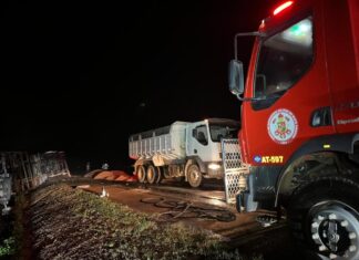 Bombeiros combatem dois incêndios em um só dia em Campo Verde
