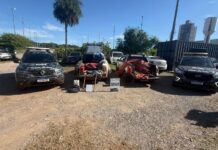 Rotam prende quadrilha suspeita de furtar usina de placas solares em Campo Verde