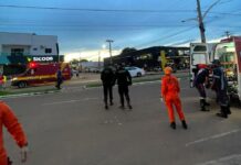Bombeiros resgatam paciente em surto que havia fugido de hospital em Confresa