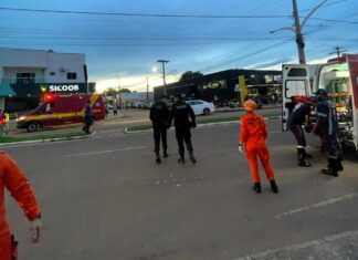 Bombeiros resgatam paciente em surto que havia fugido de hospital em Confresa