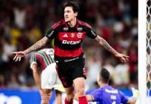 Com dois gols de Pedro, Flamengo vence Fluminense pelo Brasileirão