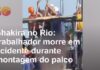 Veja Vídeo – Trabalhador morre após acidente durante montagem de palco de Shakira no Rio