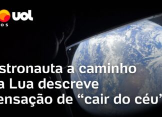 Veja Vídeo – Missão Artemis II: Astronauta relata sensação de “cair do céu” a caminho da Lua