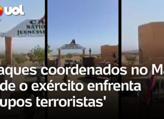 Veja Vídeo – Exército de Mali enfrenta ataques coordenados de ‘grupos terroristas’