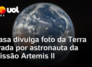 Veja Vídeo – Nasa divulga foto da Terra tirada por astronauta da missão Artemis II